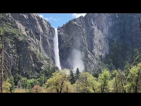Waterfall Yosemite California May 8 2024