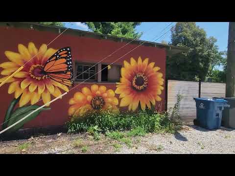 Flower murals