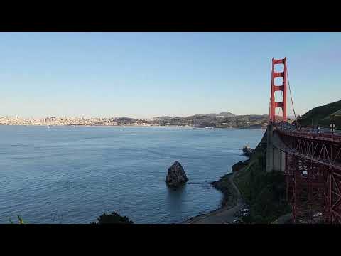 San Francisco Bridge and bay May 9 2024