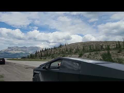 Lake on Yellowhead highway