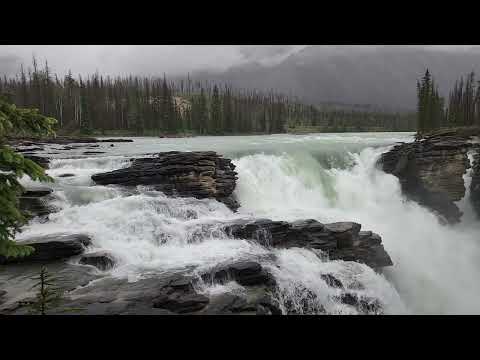 Sunwapta Falls in Canada