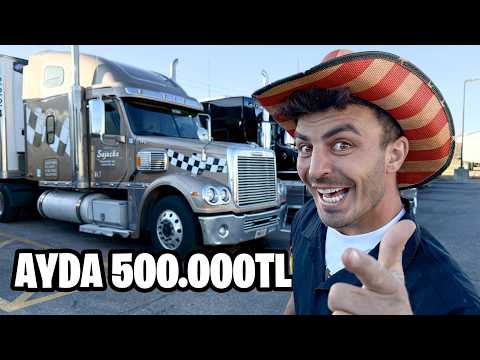 AMERİKA DA TIR ŞÖFÖRÜ OLMAK AYDA 500 000TL