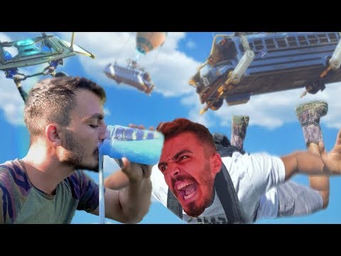 GERÇEK HAYATTA FORTNITE OYNADIM w Fake Ninja