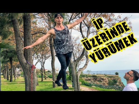 İP ÜZERİNDE YÜRÜYEN ÇILGIN ADAM