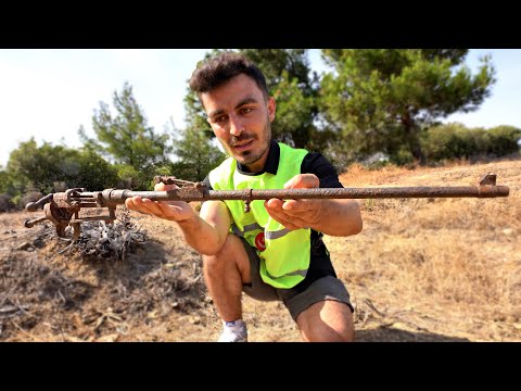 ÇANAKKALEDE DEDEKTÖRLE MERMİ ve SAVAŞ MÜHİMMATI ARADIM