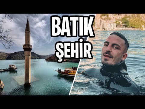 SUYUN ALTINDAKİ BATIK ŞEHİRE DALDIM