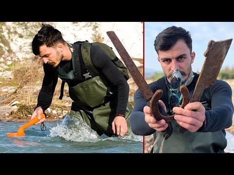 NEHİRDE DEDEKTÖR ile ALTIN ARAMAK