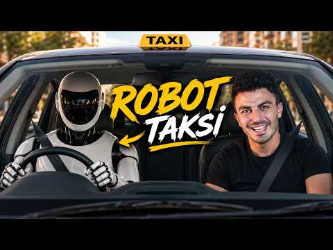 İNSANSIZ ROBOT TAKSİYE BİNDİM TunaTavus