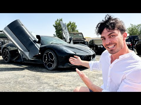DUBAİ SÜPER LÜKS ARABA MEZARLIĞI ÇOK UCUZ