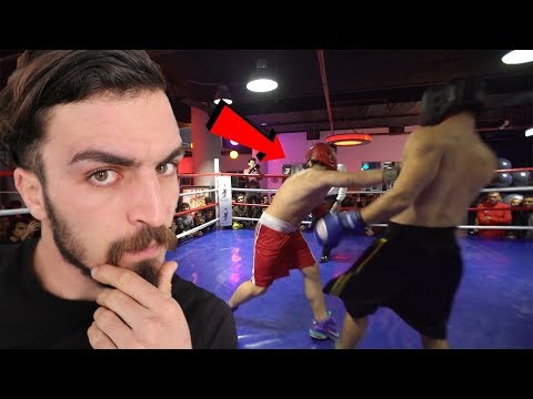 BOKS MAÇINDA NELER YAŞADIM TEPKİ
