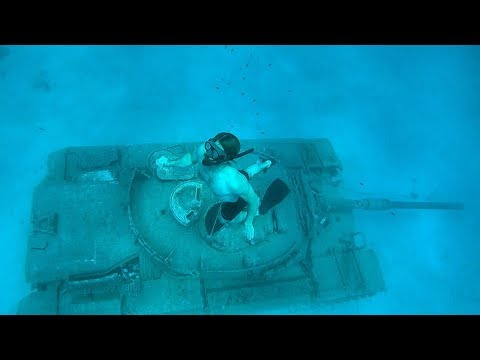 DENİZİN ALTINDAN TANK BULDUK VALLAHİ BULDUK
