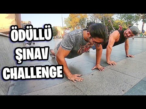 SOKAKTA İNSANLARLA ŞINAV YARIŞMASI YAPTIM