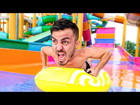 KENDİMİZE AQUAPARK AÇTIK DELİ Mİ NE