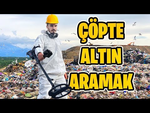 ŞEHİR ÇÖPLÜĞÜNDE DEDEKTÖR ile ALTIN ARAMAK