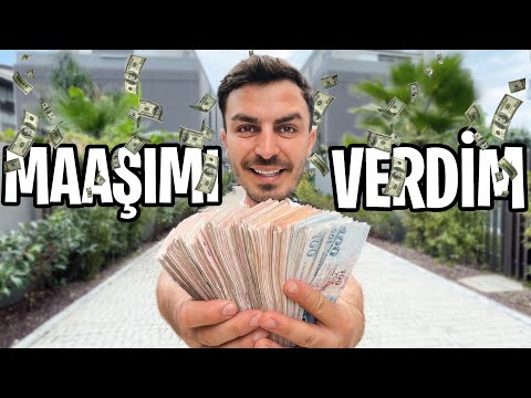 TAKİPÇİME MAAŞIMI VERDİM ÇATIR ÇATIR YEDİ