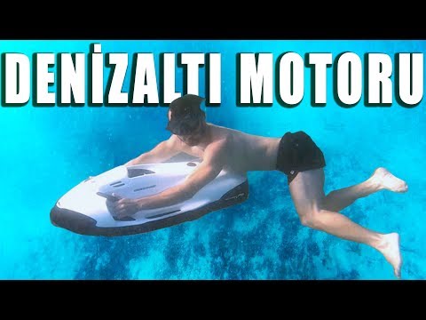 DENİZİN ALTINDA MOTOR KULLANMAK EFSANE ALET