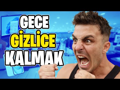 GECE GİZLİCE BİLGİSAYARCIDA KALMAK