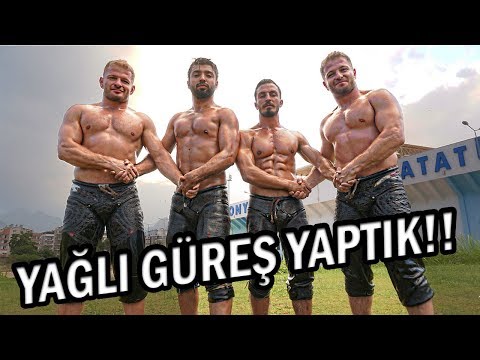 ŞAMPİYON GÜREŞÇİLERE KAFA TUTTUK