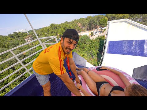 AQUAPARKTA 1 GÜN BOYUNCA ÇALIŞMAK