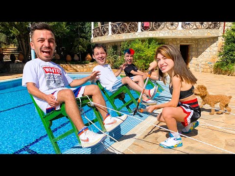 HAVUZA SON DÜŞEN KAZANIR EFSANE YARIŞMA