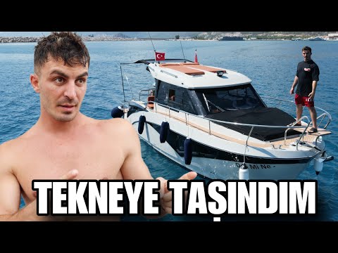 EVİMİ TEKNEYE TAŞIDIM TEKNEDE YAŞAMAK