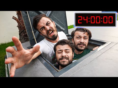 YERİN ALTINDA 24 SAAT KALMA YARIŞMASI