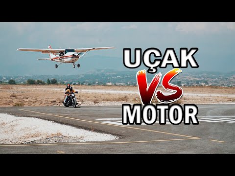 UÇAK vs MOTOR YARIŞI YAPTIK DÜNYADA İLK ve TEK