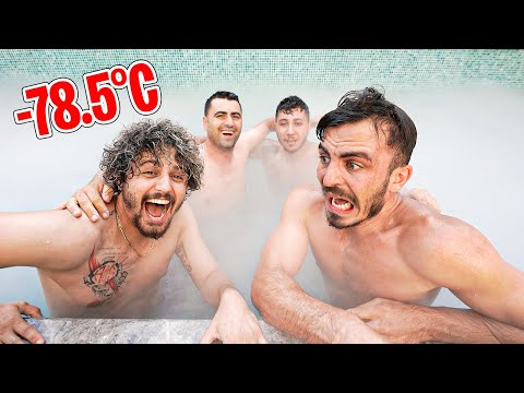 KURU BUZ DOLU HAVUZDA KALMA YARIŞMASI