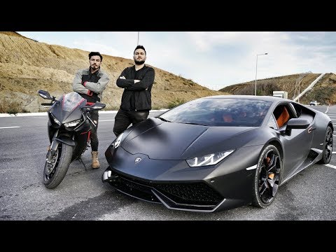 MuratAbiGF ile FENA YARIŞTIK LAMBORGHINI vs 17 CBR 1000RR