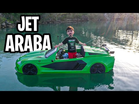SUYUN ÜSTÜNDE GİDEN ARABADA BİR GÜN GEÇİRMEK