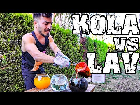 KOLANIN İÇİNE LAV DÖKMEK EFSANE DENEY