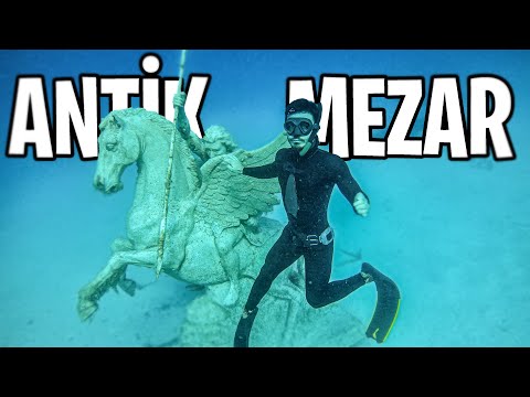 DENİZİN ALTINDAKİ MEZARLIĞA DALDIM