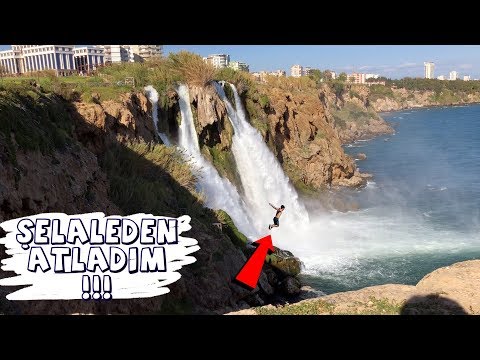 40 METRELİK ŞELALENİN DİBİNE ATLADIM