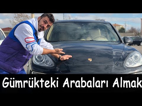 GÜMRÜĞE TAKILAN LÜKS ARABALARI SATIN ALMAK