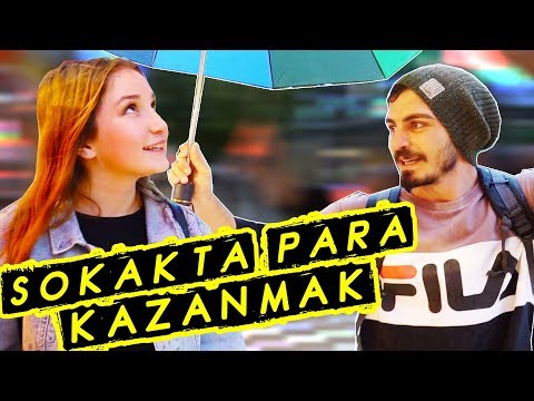YAĞMURDA ŞEMSİYE SATARAK PARA KAZANMAK