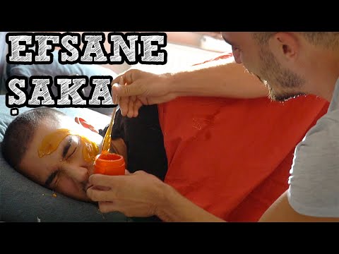 UYUYAN ARKADAŞIMA EFSANE ŞAKA YAPTIM