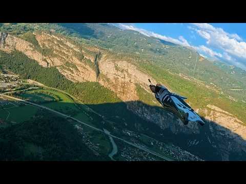 My Friend Was Too Scared to Fly on His Back Wingsuit