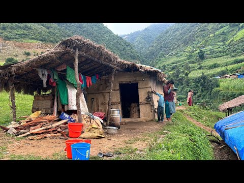 Nepali Mountain Village Life Daily Activities Of Himalayan