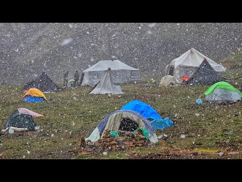 This is Himalayan Village Life Dolpa Compilation Snow Video