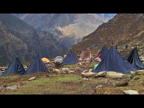 Himalayan Village Life Dolpa Nepal Returning Home After One