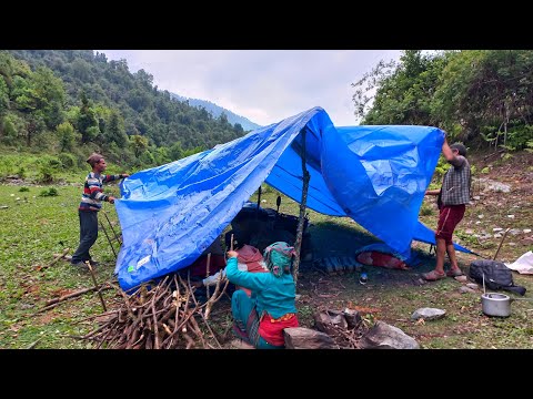Nepali Mountain Village Life shepherd Life in Nepal Making