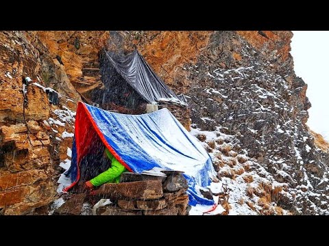 Most Relaxation Himalayan Village Life into the Snow Dolpa
