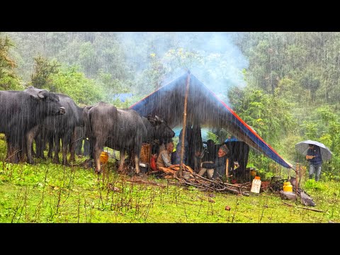 Most Peaceful And Relaxing Mountain Village Life Nepal