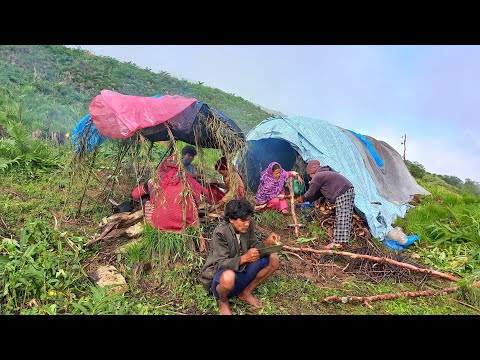 Himalayan Village People Life Nepal Very Hardworking
