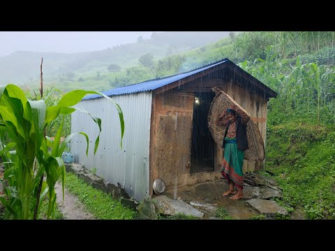 Naturally Most Beautiful Nepali Mountain Village Life in