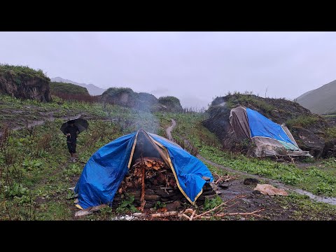 Mountain Village People Life Riverside kitchen Mountain
