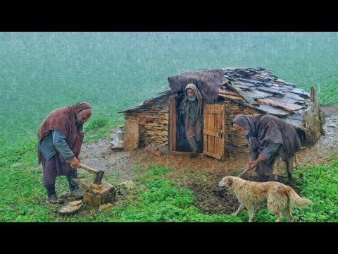This is Real Nepali Himalayan Village Life During Heavy