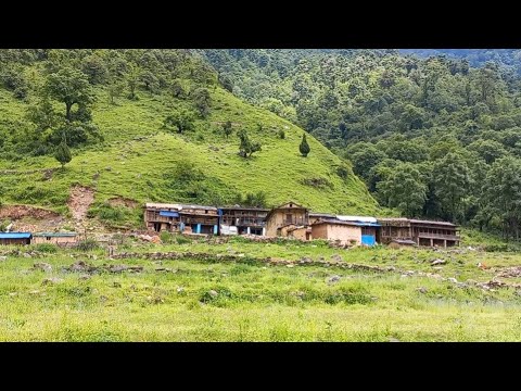 Daily Evening Time Mountain Village People Lifestyle Rural