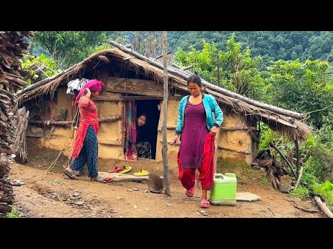 Nepali Mountain Village Lifestyle Peaceful And Relaxing