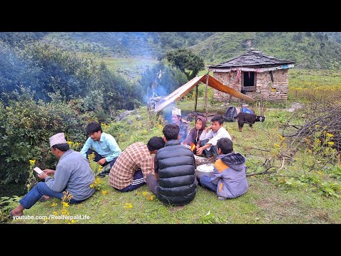 Unbelievable Mountain Village Life Nepal in Barekot Ancient